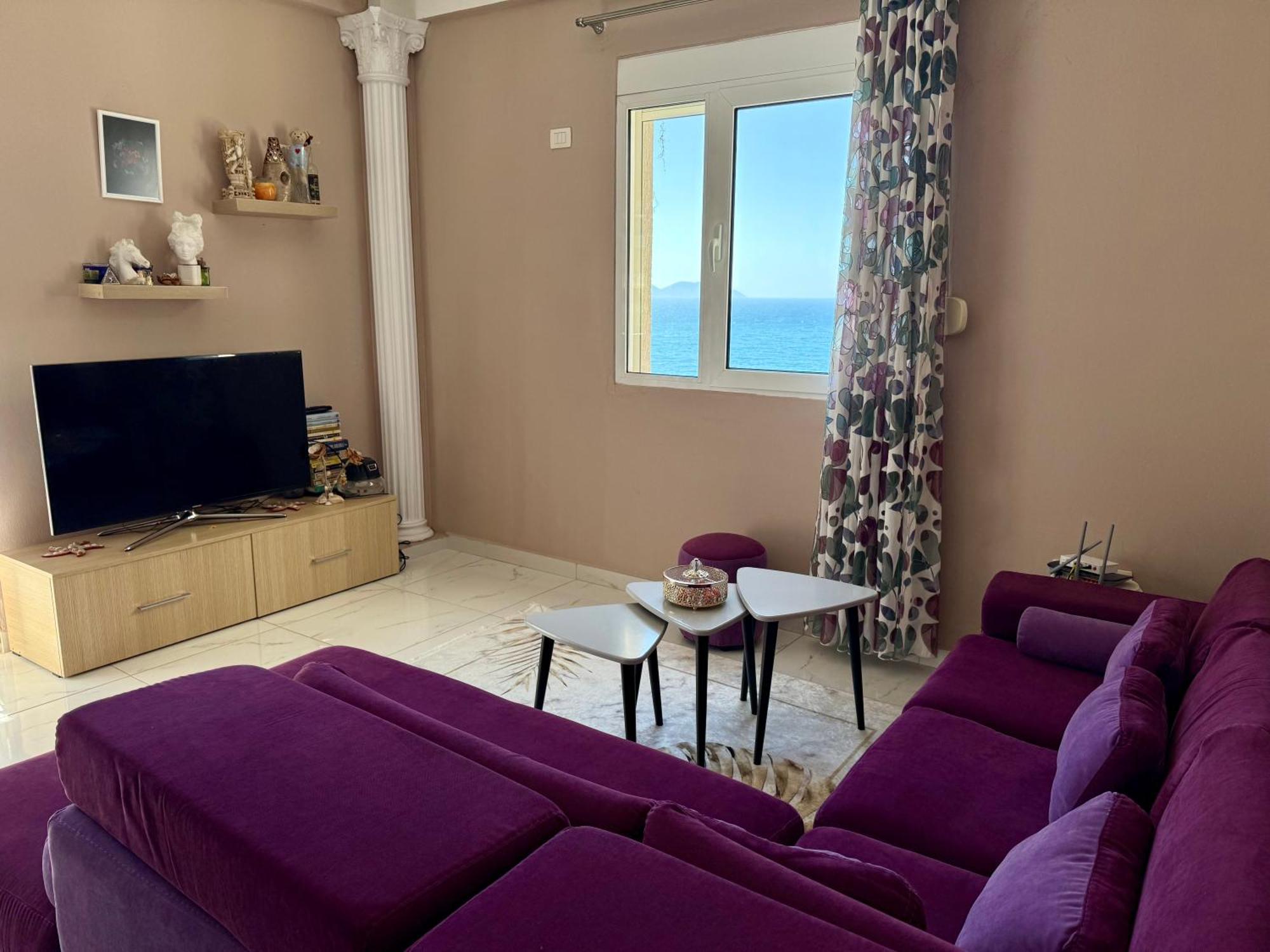 Spectacular Seaview Apartment Vlore Bagian luar foto